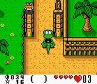 une photo d'Ã©cran de Croc 2 sur Nintendo Game Boy Color